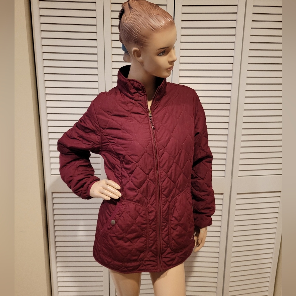 Eddie Bauer Burgundy Jacket size Small